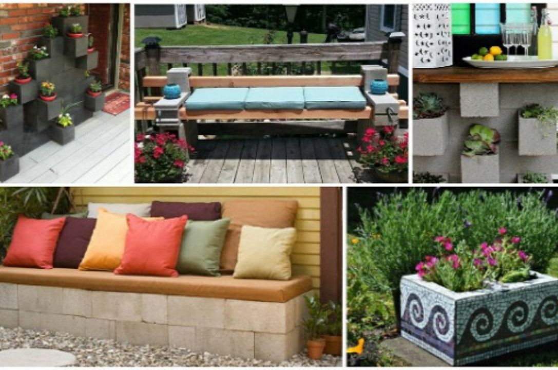 8 Creative Ways to Use Concrete Blocks in Your Home and Garden