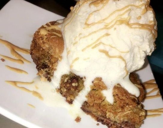 This Peanut Butter-Stuffed Skillet Cookie Is A Dessert You Need