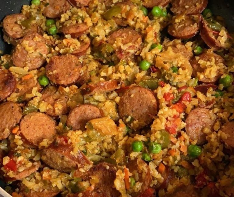 Easy Cajun Cauliflower Rice