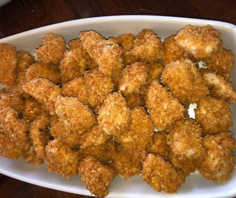 The BEST Crispy Baked Chicken Nuggets Ever!